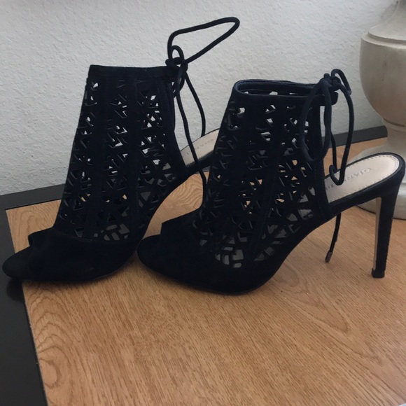 gianni bini lace up heels